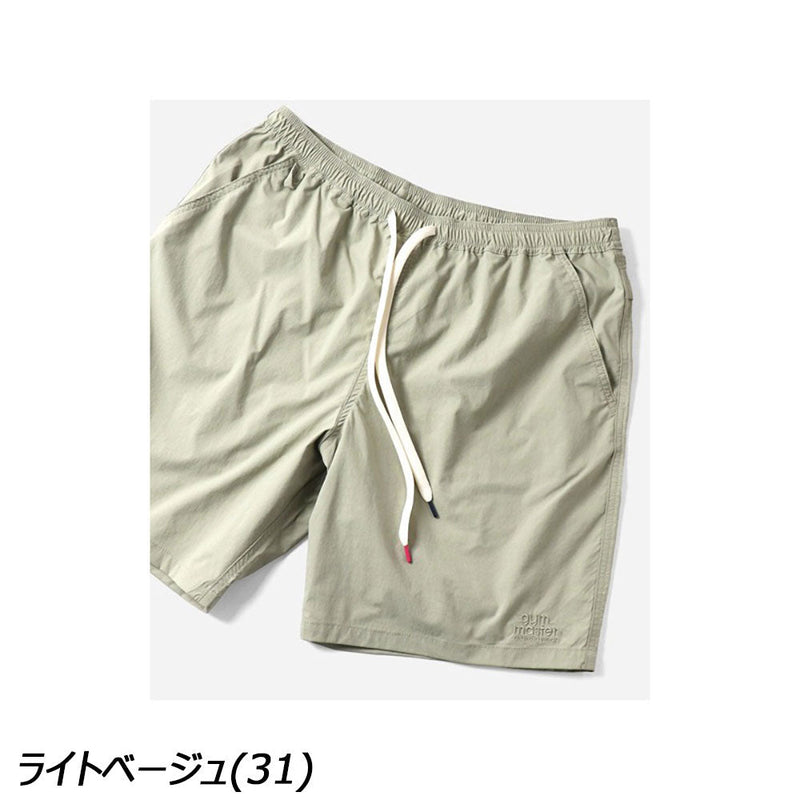 ジムマスター マイクロリップ ショーツ G521730 ショートパンツ 短パン ハーフパンツ ストレッチ 撥水 皺になりにくい ユニセックス