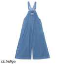 チャムス オールオーバーザオーバーオールガウチョパンツ CH18-1346 ロングパンツ オーバーオール ガウチョ レディース