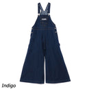 チャムス オールオーバーザオーバーオールガウチョパンツ CH18-1346 ロングパンツ オーバーオール ガウチョ レディース