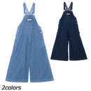 チャムス オールオーバーザオーバーオールガウチョパンツ CH18-1346 ロングパンツ オーバーオール ガウチョ レディース