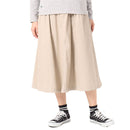 チャムス ツータックワイドスカートライト スカート レディース
