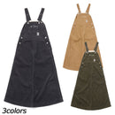 チャムス オールオーバーザコーデュロイオーバーオールスカート CH18-1332 スカート コーデュロイ レディース