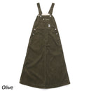 チャムス オールオーバーザコーデュロイオーバーオールスカート CH18-1332 スカート コーデュロイ レディース