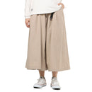 チャムス ツータックワイドスカートライト CH18-1347 ロングスカート フレアシルエット レディース
