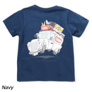 チャムス キッズゴーアウトドアポケットTシャツ Tシャツ 半袖 キッズ 親子お揃い