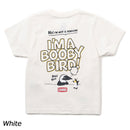 チャムス キッズアンチバグアイムアブービーバード！Tシャツ Tシャツ 半袖 防虫加工 キッズ 親子お揃い