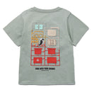 チャムス キッズクーラーポケットTシャツ Tシャツ 半袖 キッズ 親子お揃い