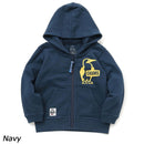 チャムス キッズブービーロゴジップパーカーループパイル CH20-1079 パーカー スウェット キッズ ジュニア ユース 親子お揃い