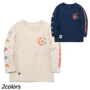 チャムス キッズディスコタイムブラッシュドロングスリーブTシャツ CH21-1341 Tシャツ 長袖 ロンT キッズ ジュニア ユース