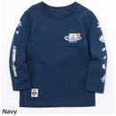 チャムス キッズスペースアドベンチャーブラッシュドロングスリーブTシャツ CH21-1343 Tシャツ 長袖 ロンT キッズ ジュニア ユース 親子お揃い