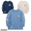 チャムス キッズスペースアドベンチャーブラッシュドロングスリーブTシャツ CH21-1343 Tシャツ 長袖 ロンT キッズ ジュニア ユース 親子お揃い