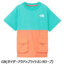 ノースフェイス アドベンチャーティー Tシャツ 半袖 UVケア キッズ