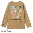 ノースフェイス ロングスリーブネイチャースクールティー NTJ82430 Tシャツ 長袖 キッズ