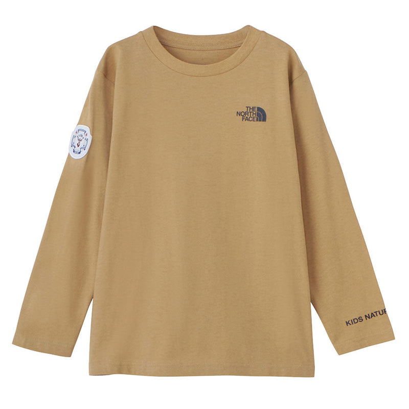 ノースフェイス ロングスリーブネイチャースクールティー NTJ82430 Tシャツ 長袖 キッズ