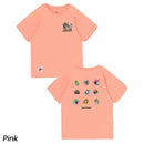 チャムス かせきさいだぁ キッズアラカルト T CH21-1386 Tシャツ 半袖 かせきさいだぁ コラボ キッズ ジュニア ユース