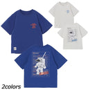 チャムス キッズスペースブービースペーススーツT CH21-1357 Tシャツ 半袖 オーバーシルエット キッズ ジュニア ユース 親子お揃い