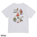 チャムス キッズアンチバグフードヨーカイポケットTシャツ CH21-1362 Tシャツ 半袖 キッズ ジュニア 親子お揃い