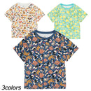 チャムス キッズパターンドTシャツ CH21-1376 Tシャツ 半袖 キッズ ジュニア