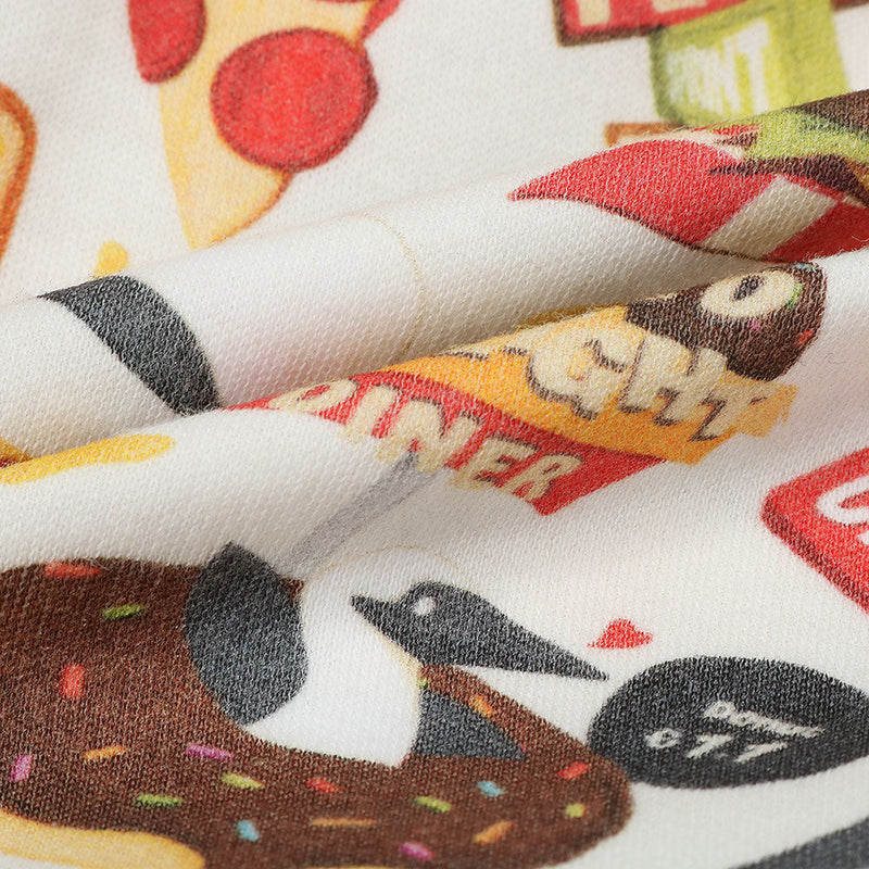 チャムス キッズパターンドTシャツ CH21-1376 Tシャツ 半袖 キッズ ジュニア