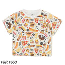 チャムス ベビーパターンドTシャツ CH21-1377 Tシャツ 半袖 ベビー インファント キッズ