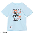 チャムス キッズチャムスベースボールクラブTシャツ CH21-1457 Tシャツ 半袖 吸汗 速乾 接触冷感 オーバーサイズ キッズ ジュニア 親子お揃い