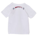 チャムス キッズチャムスベースボールクラブTシャツ CH21-1457 Tシャツ 半袖 吸汗 速乾 接触冷感 オーバーサイズ キッズ ジュニア 親子お揃い