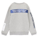 チャムス キッズスペースブラストオフクルートップ CH20-1083 トレーナー スウェット 裏起毛 キッズ ジュニア 親子お揃い