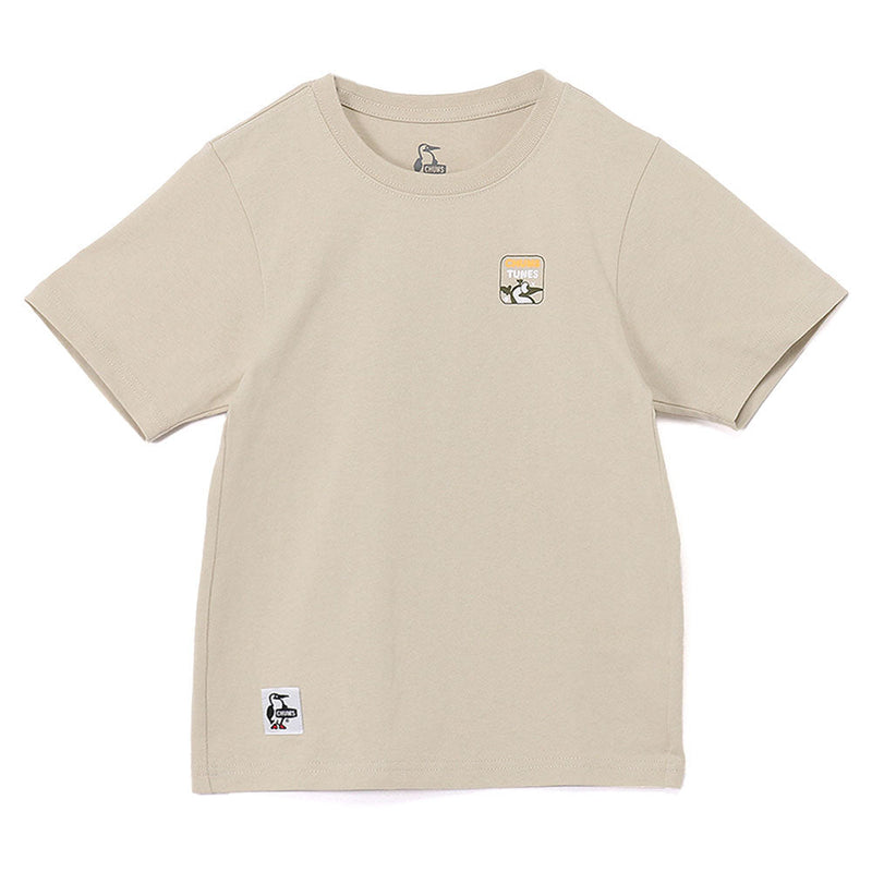 チャムス キッズスペースブービーブラッシュドロングスリーブTシャツ CH21-1411 Tシャツ 長袖 キッズ ジュニア