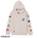 チャムス かせきさいだぁ キッズアラカルトプルオーバーパーカー CH20-1085 パーカー スウェット 裏起毛 キッズ ジュニア 親子お揃い