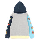 チャムス かせきさいだぁ キッズアラカルトプルオーバーパーカー CH20-1085 パーカー スウェット 裏起毛 キッズ ジュニア 親子お揃い