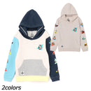 チャムス かせきさいだぁ キッズアラカルトプルオーバーパーカー CH20-1085 パーカー スウェット 裏起毛 キッズ ジュニア 親子お揃い