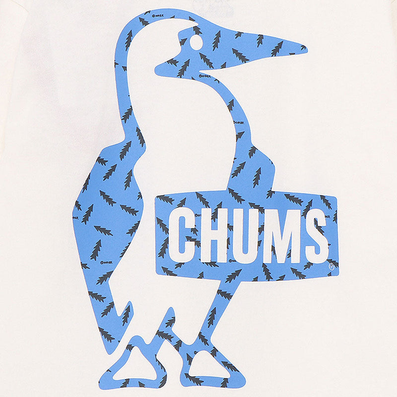 チャムス かせきさいだぁ キッズパターンブラッシュドロングスリーブTシャツ CH21-1420 Tシャツ 長袖 キッズ ジュニア 親子お揃い