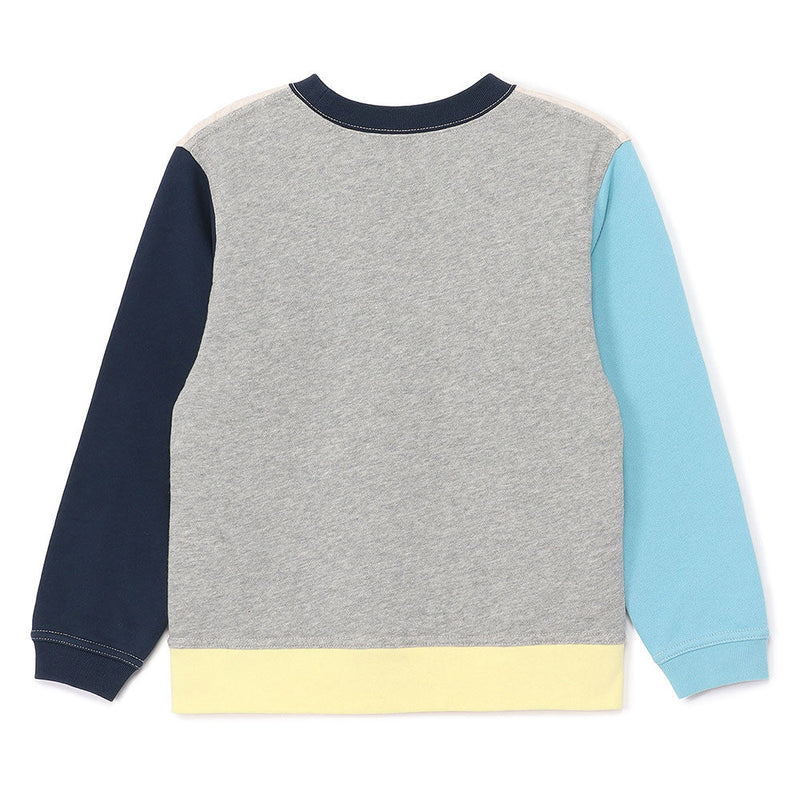 チャムス キッズチャムスロゴクルートップループパイル CH20-1077 トレーナー スウェット 裏起毛 キッズ ジュニア 定番 人気 親子お揃い