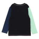 チャムス キッズブービーフェイスブラッシュドロングスリーブTシャツ CH21-1293 Tシャツ 長袖 キッズ ジュニア 定番 人気 親子お揃い