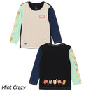 チャムス キッズブービークッキーズブラッシュドロングスリーブTシャツ CH21-1414 Tシャツ 長袖 キッズ ジュニア 親子お揃い