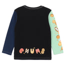 チャムス キッズブービークッキーズブラッシュドロングスリーブTシャツ CH21-1414 Tシャツ 長袖 キッズ ジュニア 親子お揃い