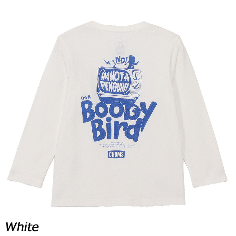 チャムス キッズアイムノットアペンギンブラッシュドロングスリーブTシャツ CH21-1416 Tシャツ 長袖 キッズ ジュニア