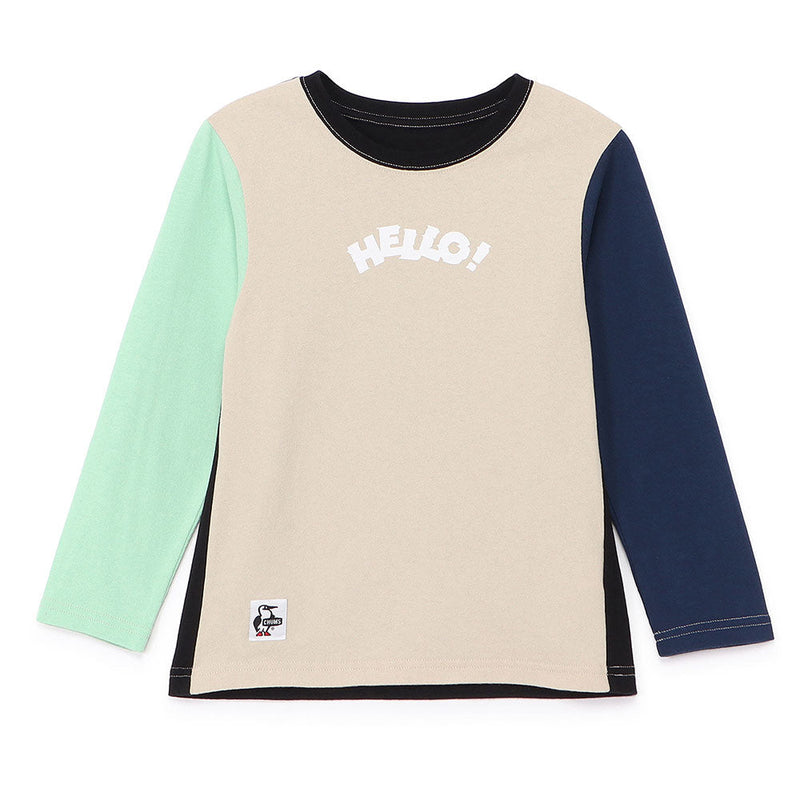 チャムス キッズアイムノットアペンギンブラッシュドロングスリーブTシャツ CH21-1416 Tシャツ 長袖 キッズ ジュニア