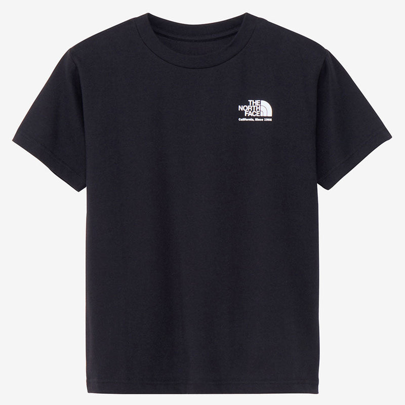 ノースフェイス ショートスリーブヒストリカルロゴティー NTJ32356 Tシャツ 半袖 UVケア キッズ ジュニア