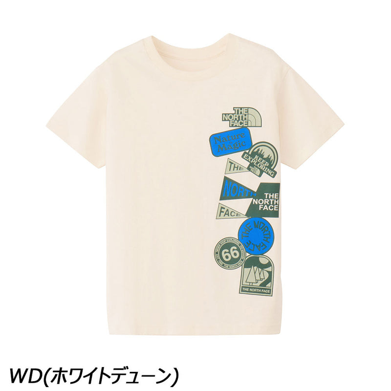 ノースフェイス ショートスリーブルミナスグラフィックティー NTJ32561 Tシャツ 半袖 キッズ ジュニア