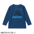 ノースフェイス トドラーロングスリーブTNFバグフリーグラフィックティー NTT32553 Tシャツ 長袖  虫よけ 吸汗 速乾 キッズ