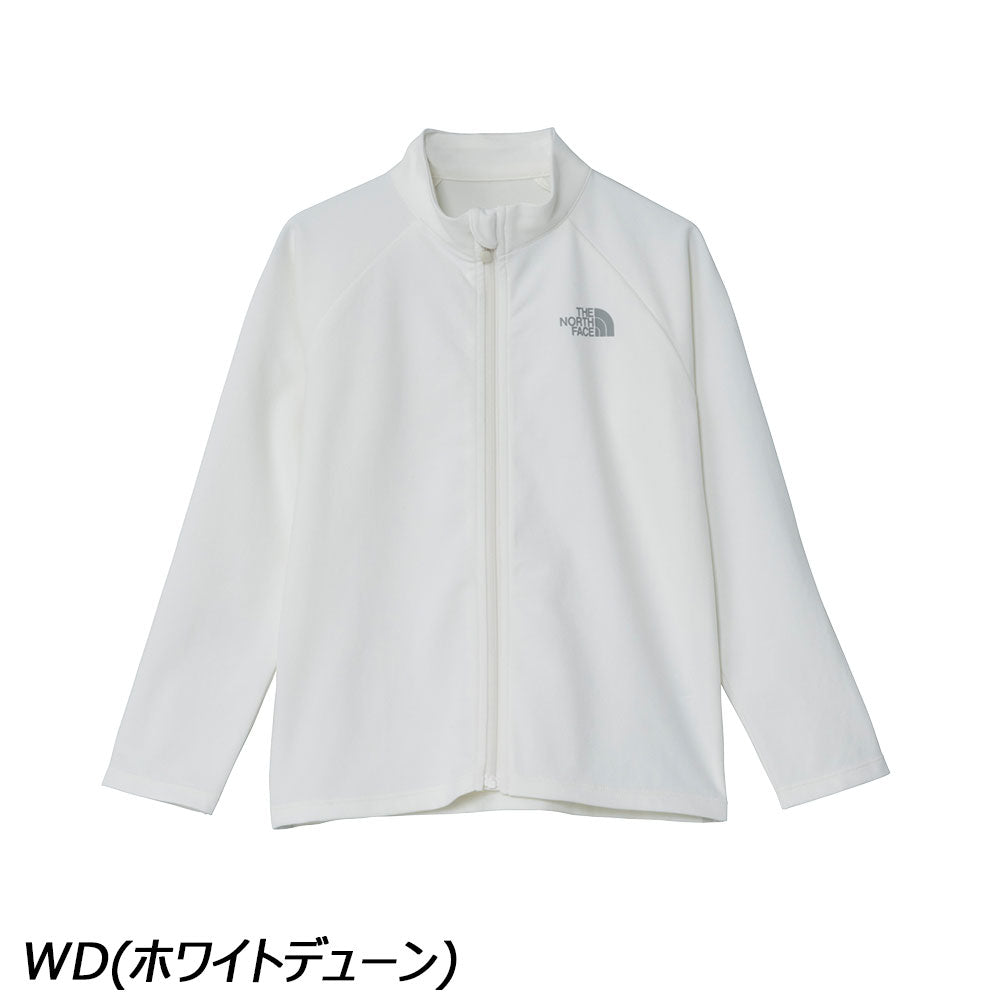 ノースフェイス トドラーロングスリーブサンシェードフルジップ