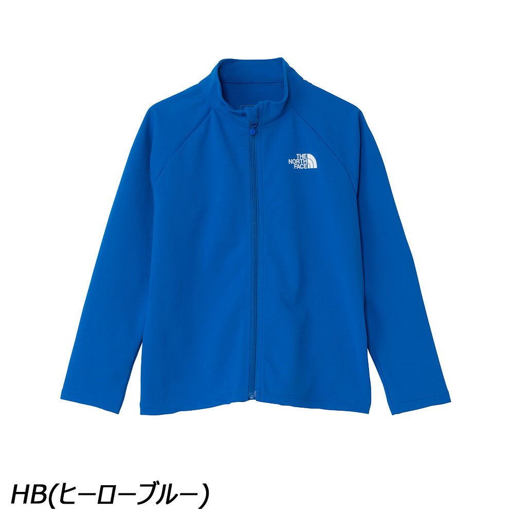 ノースフェイス トドラーロングスリーブサンシェードフルジップ