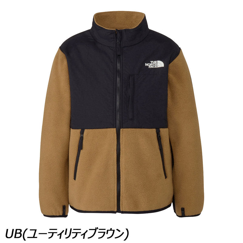 ノースフェイス デナリジャケット NAJ72552 フリース ジップインジップ対応 キッズ ジュニア