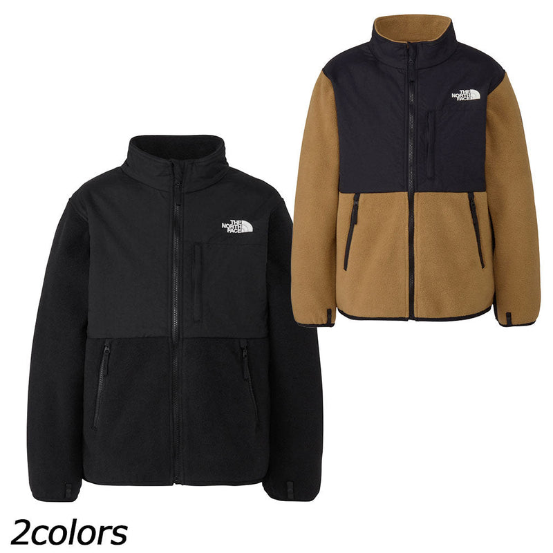 ノースフェイス デナリジャケット NAJ72552 フリース ジップインジップ対応 キッズ ジュニア
