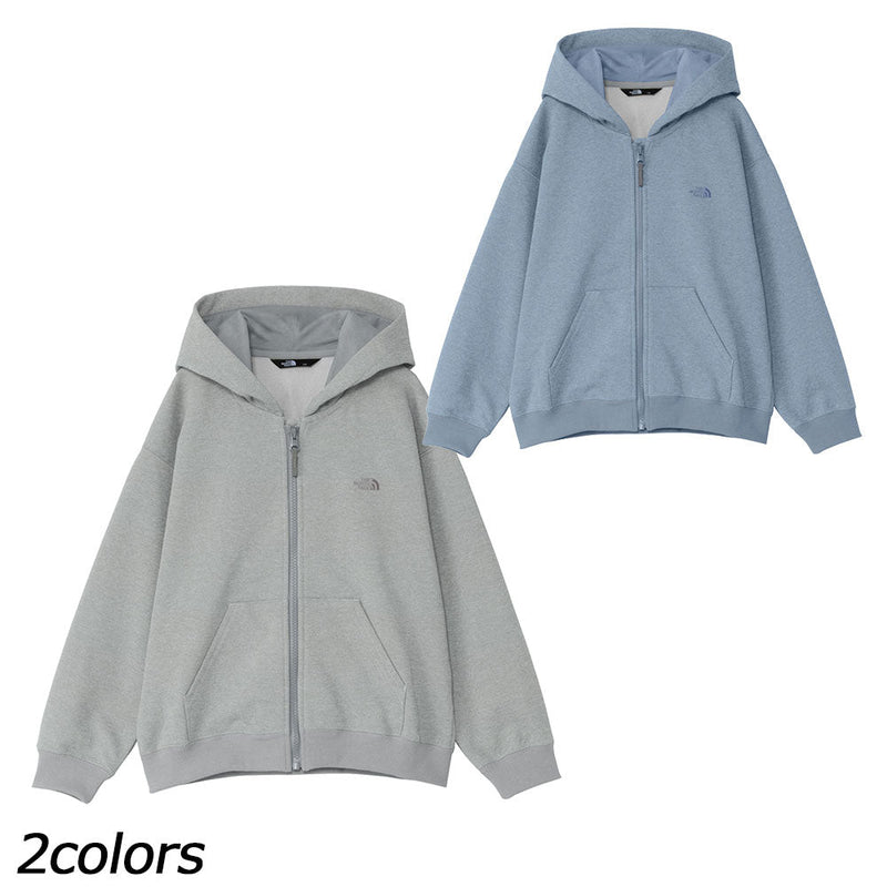 ノースフェイス グリズスウェットロゴフルジップフーディ NTJ62542 パーカー スウェット 防汚 キッズ ジュニア