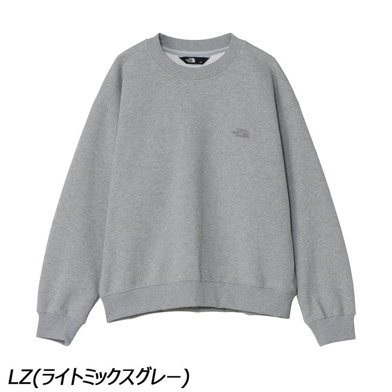 ノースフェイス グリズスウェットロゴクルー NTJ62543 トレーナー スウェット 防汚 キッズ ジュニア