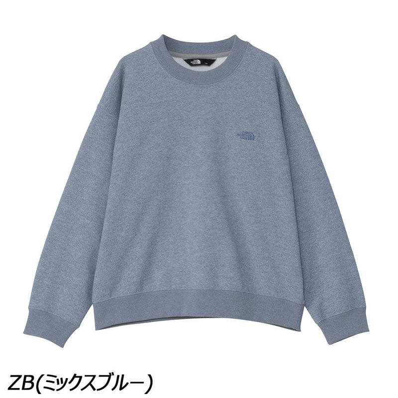 ノースフェイス グリズスウェットロゴクルー NTJ62543 トレーナー スウェット 防汚 キッズ ジュニア