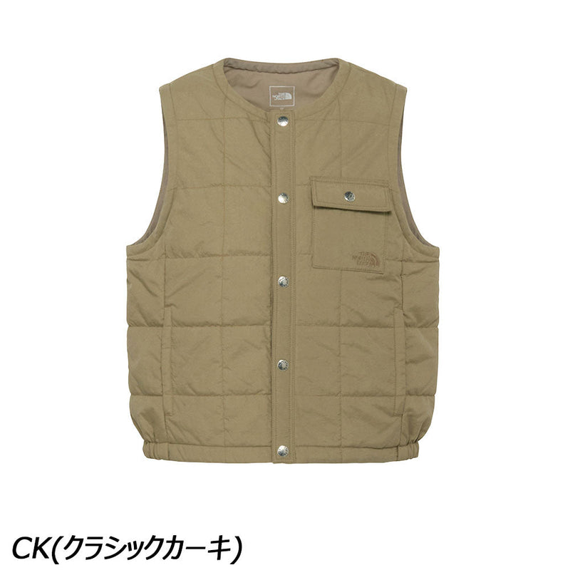ノースフェイス メドウウォームベスト NYJ82531 ベスト 撥水 中綿 キッズ ジュニア