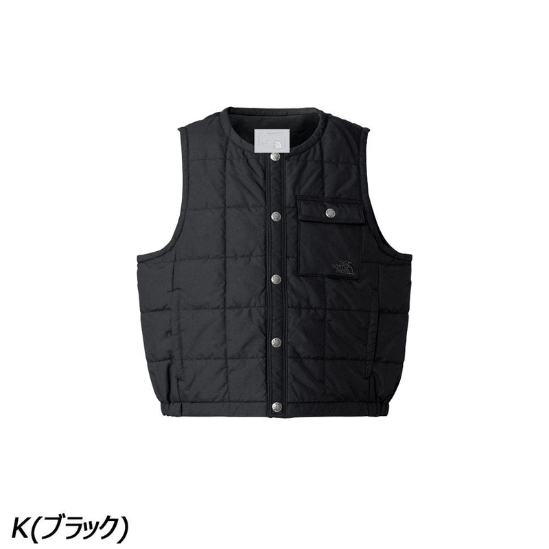 ノースフェイス トドラーメドウウォームベスト NYT82531 ベスト 撥水 中綿 トドラー キッズ
